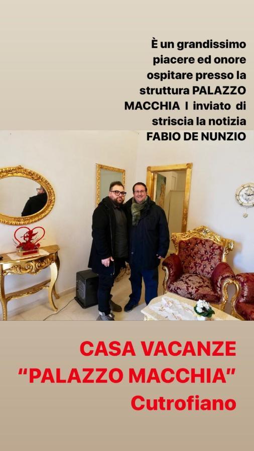 Palazzo Macchia Villa Cutrofiano Esterno foto